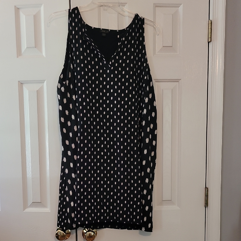 J. Jilll Wearever Ikat Print Sleevless Dress